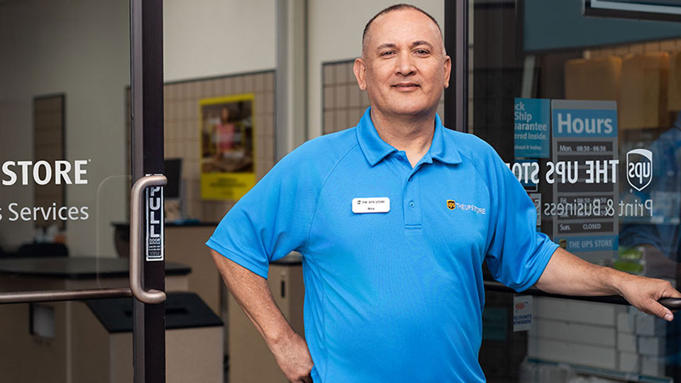 An owner of a The UPS Store franchise.